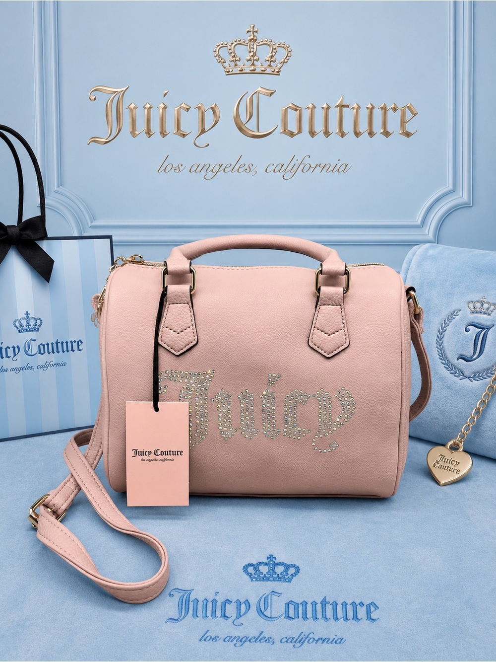 Juicy couture be classic satchel purse